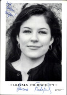 CPA Schauspielerin Hanna Rudolph, Portrait, Autogramm - Schauspieler