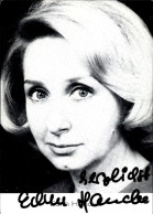 CPA Schauspielerin Edith Hancke, Portrait, Autogramm - Acteurs