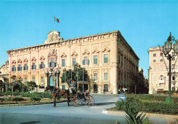 MALTE - Valletta - Vue Générale De Castille - Animé - Colorisé - Carte Postale - Malte