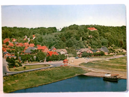Geesthacht - Tesperhude / Elbe. Alte Ansichtskarte / Postkarte Farbig, Gel. 1965. Luftbild, Strandpromenade. - Other & Unclassified