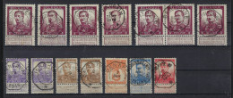 LOT PELLENS ( 14 X ) ALLEN MET Telegraafstempels Zoals ZUTENDAEL & MIDDELKERKE ; Details En Staat Zie Scan ! LOT 302 - Otros & Sin Clasificación