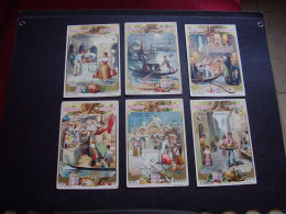 Original Old Cards Chromos Liebig S 431 Vues De Venise Complet - Liebig