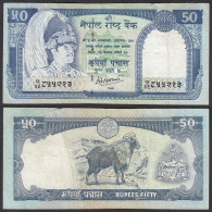 Nepal - 50 Rupees Pick 33c Sig.14 VF (3)   (25678 - Autres - Asie