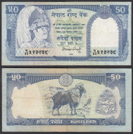 Nepal - 50 Rupees Pick 33b Sig.12 VF (3)   (25680 - Andere - Azië