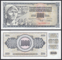 JUGOSLAWIEN - YUGOSLAVIA 1000 Dinara 1978 Pick 92c UNC (1)   (26396 - Jugoslawien