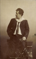 CPA Kammersänger Opernsänger Wilhelm Cronberger, Portrait, Profilansicht - Costumes