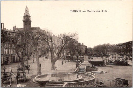 04 DIGNE-  COURS  DES ARES - Digne