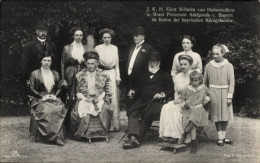 CPA Prince  Wilhelm Von Hohenzollern, Princesse Adelgunde Von Bayern, Bayerische Königsfamilie - Familles Royales