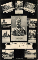 CPA Duc Friedrich Von Anhalt, Dessau, Erbprinzliches Palais, Schloss, Rathaus, Bahnhof, Wörlitz - Familles Royales