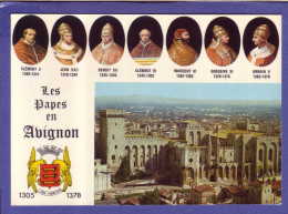 84 - AVIGNON - LES PAPES En AVIGNON - EN MEDAILLON -  - Avignon