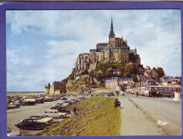 50 - LE MONT SAINT MICHEL - ARRIVEE -AUTOMOBILE - ARONDE - 403 - 2CV - DAUPHINE - ETC.... -  - Le Mont Saint Michel