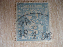 BERLIN Packetfahrt Berliner Actien 3 Pf Privat Private Local Stamp GERMANY Slight Faults - Private & Lokale Post