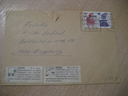 AUGSBURG 1976 700 Jahre Cancel Zodiac Slight Damaged Cover GERMANY - Covers & Documents