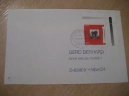 ASCHAFFENBURG 1995 To Haibach WW2 WWII End Of The War Stamp Europa Cancel Cover GERMANY - Briefe U. Dokumente