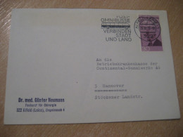 ALFELD 1970 To Hannover Post Omnibusse Postal Buses Bus Cancel Cover GERMANY - Lettres & Documents
