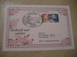 AICHACH 1982 To Vaterstetten Cancel Cover GERMANY - Cartas & Documentos