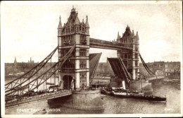 CPA London City England, Tower Bridge - Autres & Non Classés