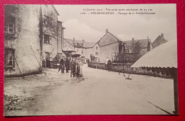 25 - HERIMONCOURT - JANVIER 1910 - PASSAGE DE LA VIEILLE FONTAINE - Sonstige & Ohne Zuordnung