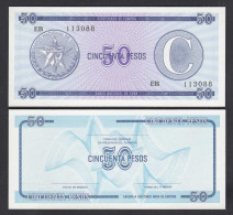 Kuba - Cuba 50 Peso Foreign Exchange C1985 Pick FX16 UNC (1)  (26763 - Otros – América