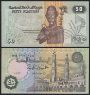 Ägypten - Egypt 50 Piaster Banknote 2004 Pick 62 UNC     (19981 - Autres - Afrique