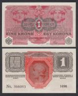 Österreich - Austria 1 Krone 1916 (1919) Pick 49 UNC (1)     (29716 - Oostenrijk