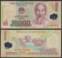 Vietnam 10000 10.000 Dong 2008 Pick 119c UNC (1) Seltener Jahrgang  (29777 - Sonstige – Asien