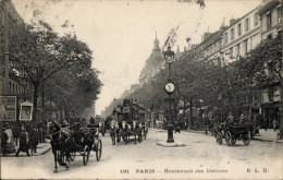 CPA Paris IX, Boulevard Des Italians, Kutschen - Sonstige & Ohne Zuordnung