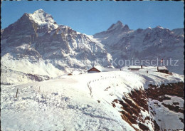 11704017 Grindelwald First Mit Wetterhorn Und Schreckhorn Grindelwald - Other & Unclassified