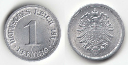 Deutsches Reich 1 Pfennig 1917 J WW1 Ersatz-Münze Jaeger 300  (30368 - 1 Pfennig