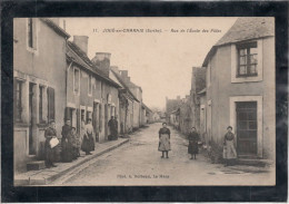 72 SARTHE - JOUE EN CHARNIE Rue De L'Ecole Des Filles (voir Description) - Autres & Non Classés