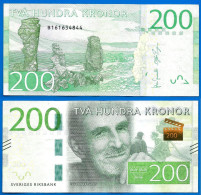 Suede 200 Couronnes 2015 Que Prix + Port Ingmar Bergman Kronor Sweden Sveriges Paypal Bitcoin OK - Suecia