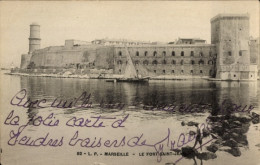 CPA Marseille Bouches Du Rhône, Le Fort Saint-Jean - Andere & Zonder Classificatie