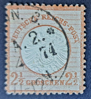 Deutsches Reich 1874, Brustschild Mi 21a Gestempelt Signiert - Used Stamps