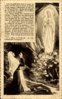 CPA Lourdes Hautes Pyrénées, L'Apparition - Otros & Sin Clasificación