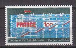 M3535 - FRANCE Yv N°1922 ** Centre G. Pompidou - Unused Stamps