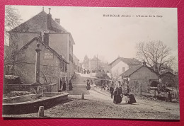 25 - MAMIROLLE - L'AVENUE DE LA GARE - Sonstige & Ohne Zuordnung