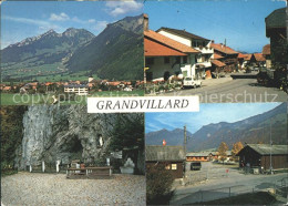 11703636 Grandvillard Panorama Dorfpartien Hoehle Grandvillard - Sonstige & Ohne Zuordnung