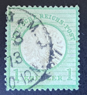 Deutsches Reich 1872, Brustschild Mi 23a Gestempelt Signiert - Gebraucht