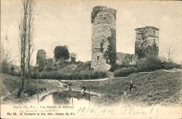 CPA Puyoô Pyrénées Atlantiques, Les Ruines De Belloco - Altri & Non Classificati