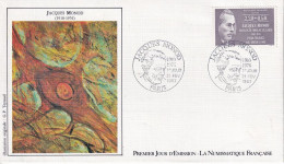 FDC Monod Personnage Célèbre 1987 France - Lots & Kiloware (mixtures) - Max. 999 Stamps