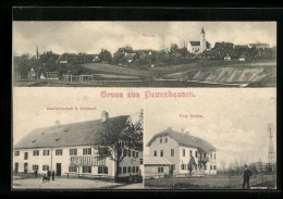 AK Paunzhausen, Gasthaus Von R. Liebhard, Villa Schätz  - Sonstige & Ohne Zuordnung