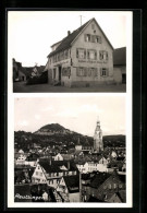 Foto-AK Reutlingen, Gasthaus Braun-Eck, Kirche Im Stadtbild  - Reutlingen