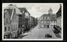 AK Guhrau Bez. Breslau, Markt Mit Posenerstrasse  - Schlesien
