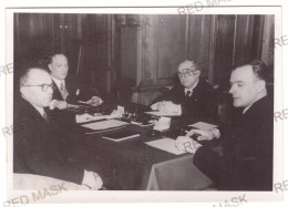 RO 91 - 19041 BELGRAD, Grigore GAFENCU, Romanian Foreign Ministers, With The Ministers Of Turkey, Greece And Serbia 1940 - Identified Persons
