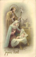 CPA Glückwunsch Weihnachten, Maria, Josef, Jesus - Sonstige & Ohne Zuordnung
