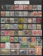 Lot Timbres Monde A Reclasser .tous Etats. - Collections (without Album)