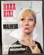 HARA KIRI N° 58 Décembre 1965 Journal Bête Et Méchant Professeur Choron  Reiser   Gébé  Cabu Le Journal De Catherine* - Humor