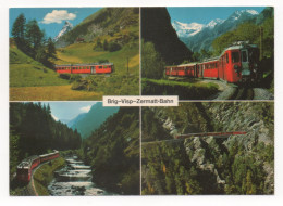 46928. BRIG-VISP-ZERMATT-BAHN - Trains