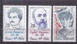 M7199 - FRANCE Yv N°1896/98 **  Celebrites - Nuevos