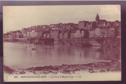 62 -BOULOGNE Sur MER - PORT à MARÉE BASSE -  - Boulogne Sur Mer